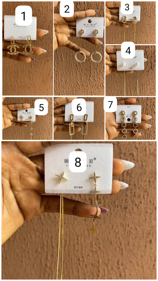 High quality earrings