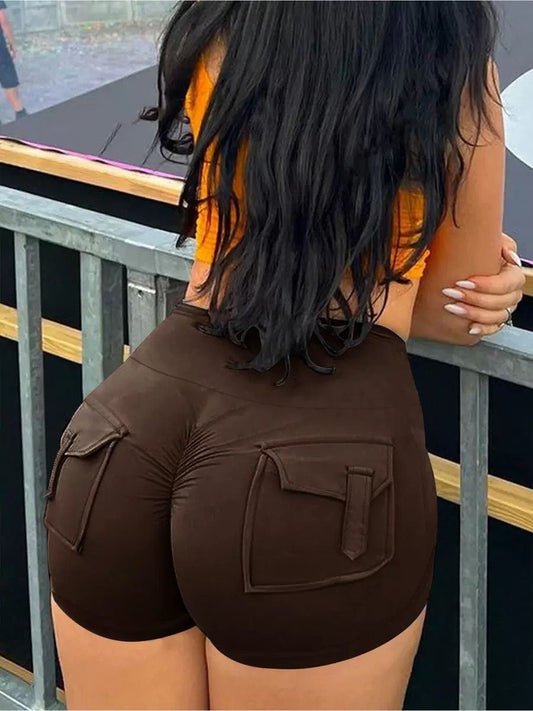 Gym butt short