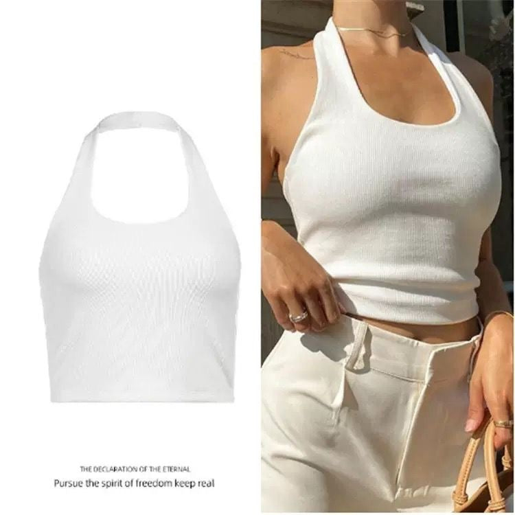 Halter tank top