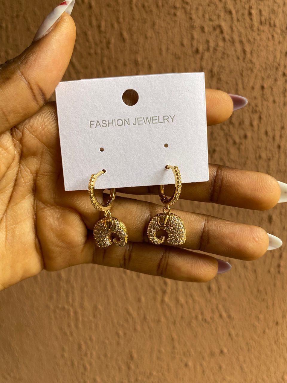 Elephant tusk earring
