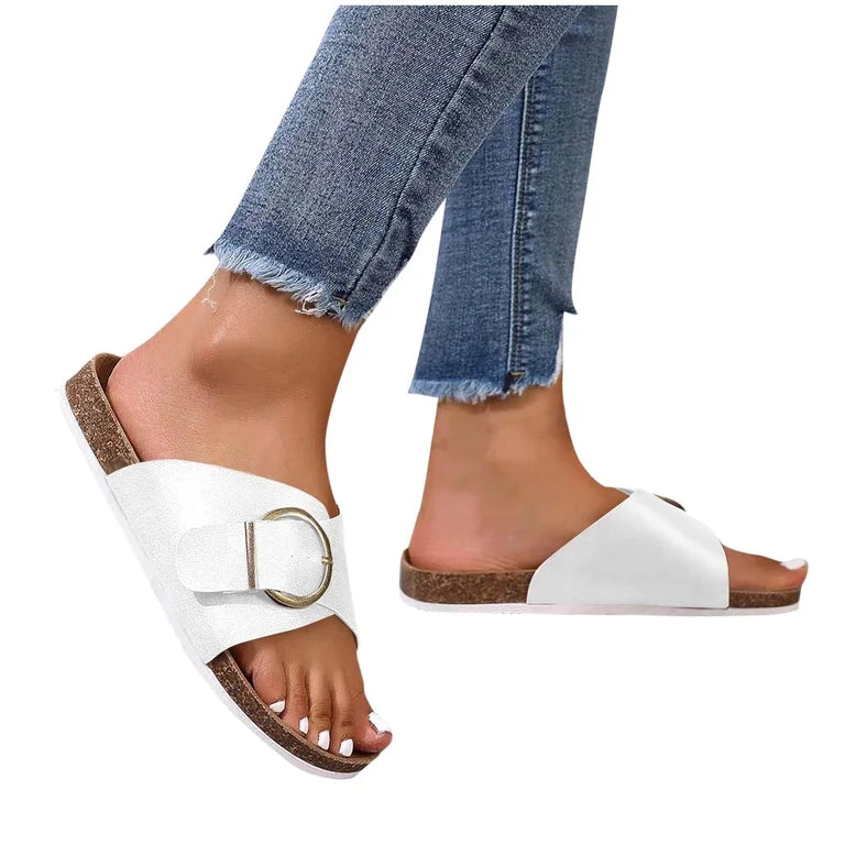 Ladies Suede slide