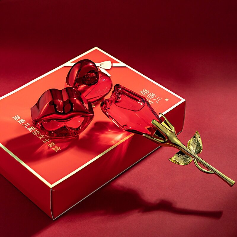 Rose perfume set