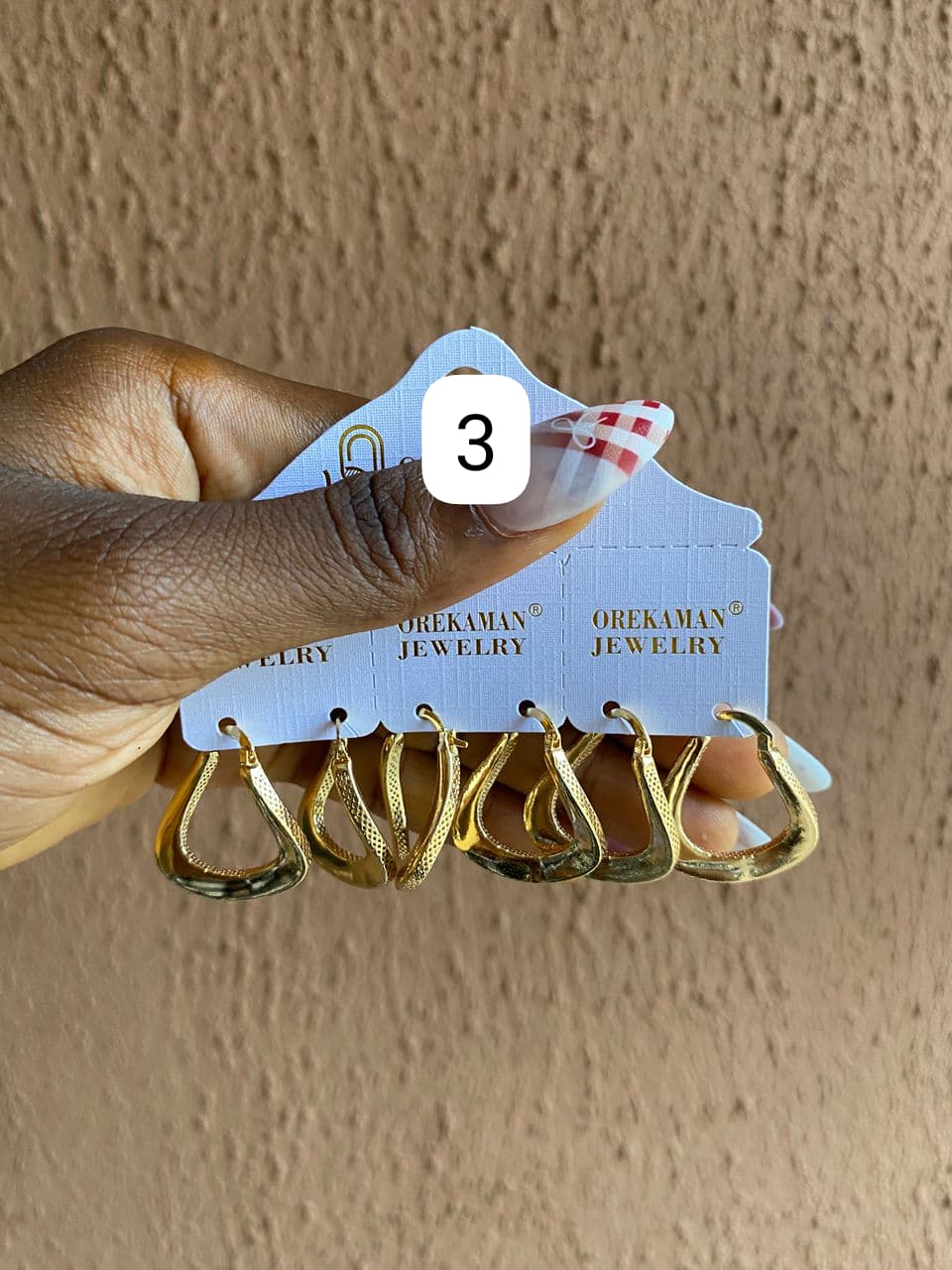 Light weight earring