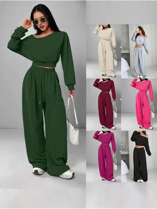Long sleeve jogger set